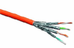 oranžový kabel STP